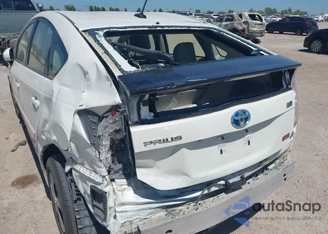 2015 Toyota Prius Four from USA, damaged, VIN JTDKN3DU4F0455015